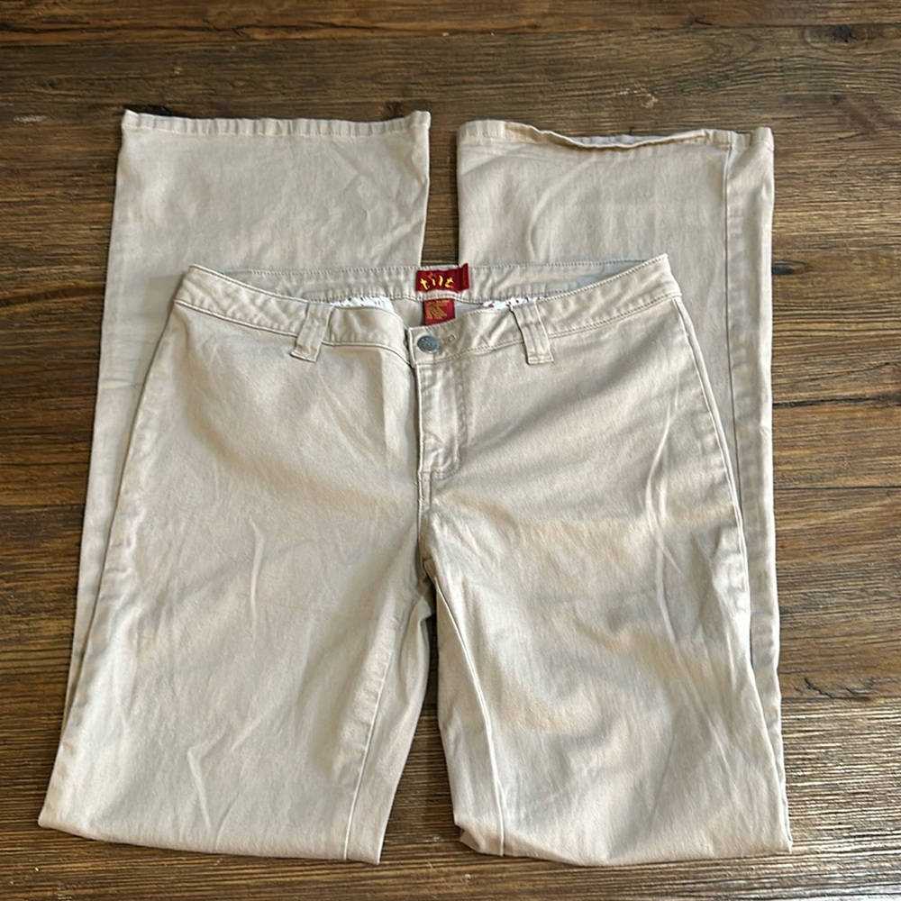 Tilt brand pants, size 9 long, tan color